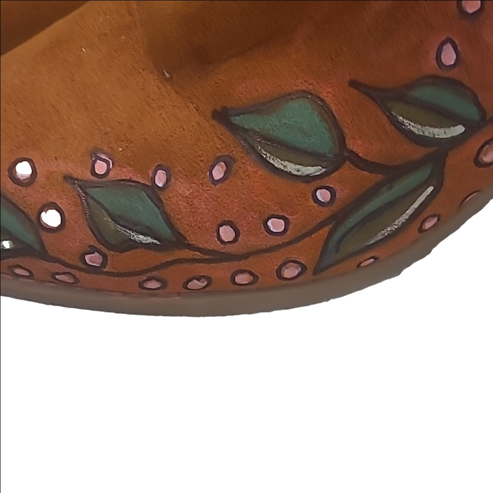 Hand Painted Womens s7 Bohemian Art To Wear Cottagecore Autumn Fairy - Picture 13 of 14